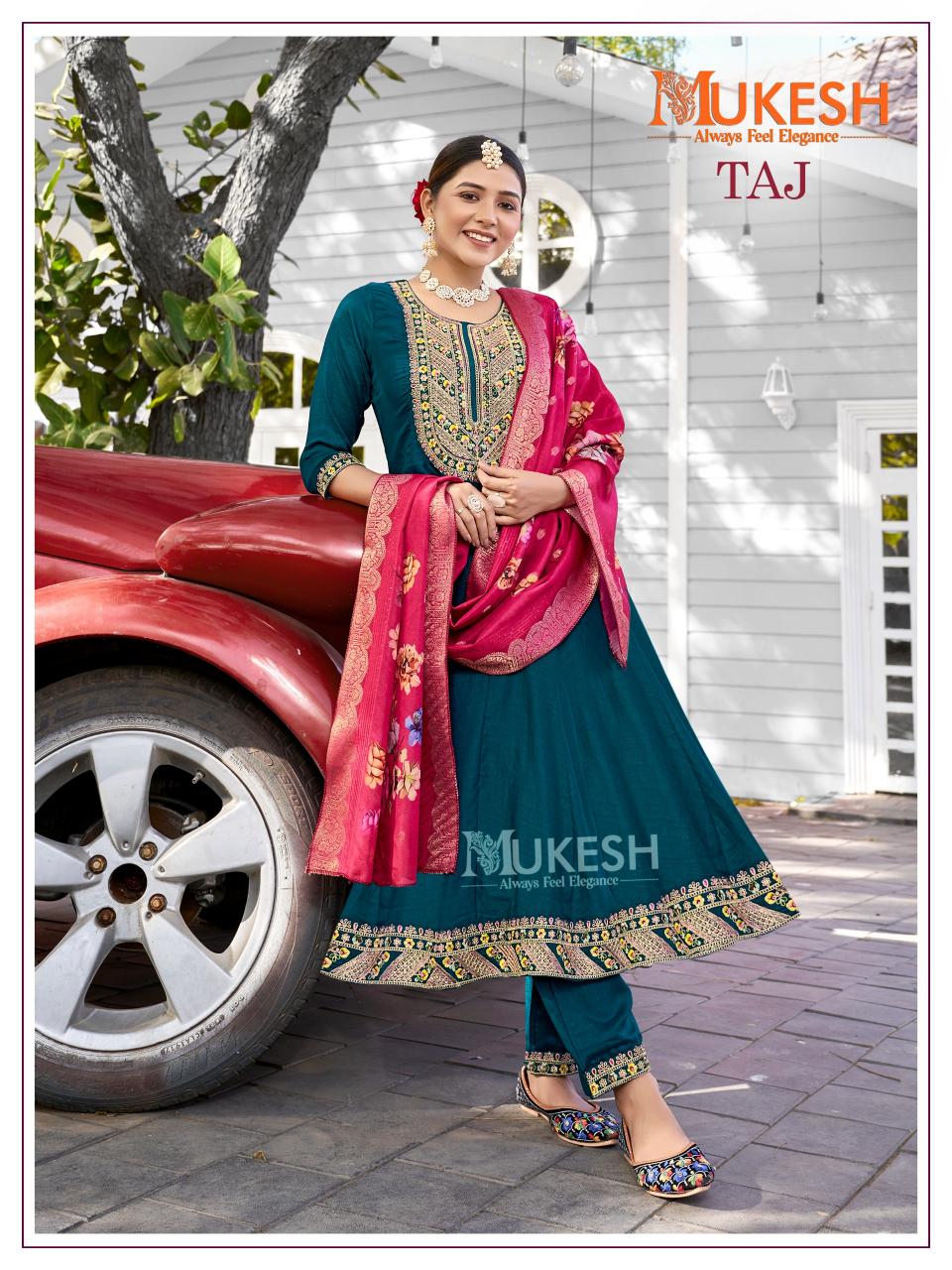 Mukesh Taj Anarkali kurtis online india