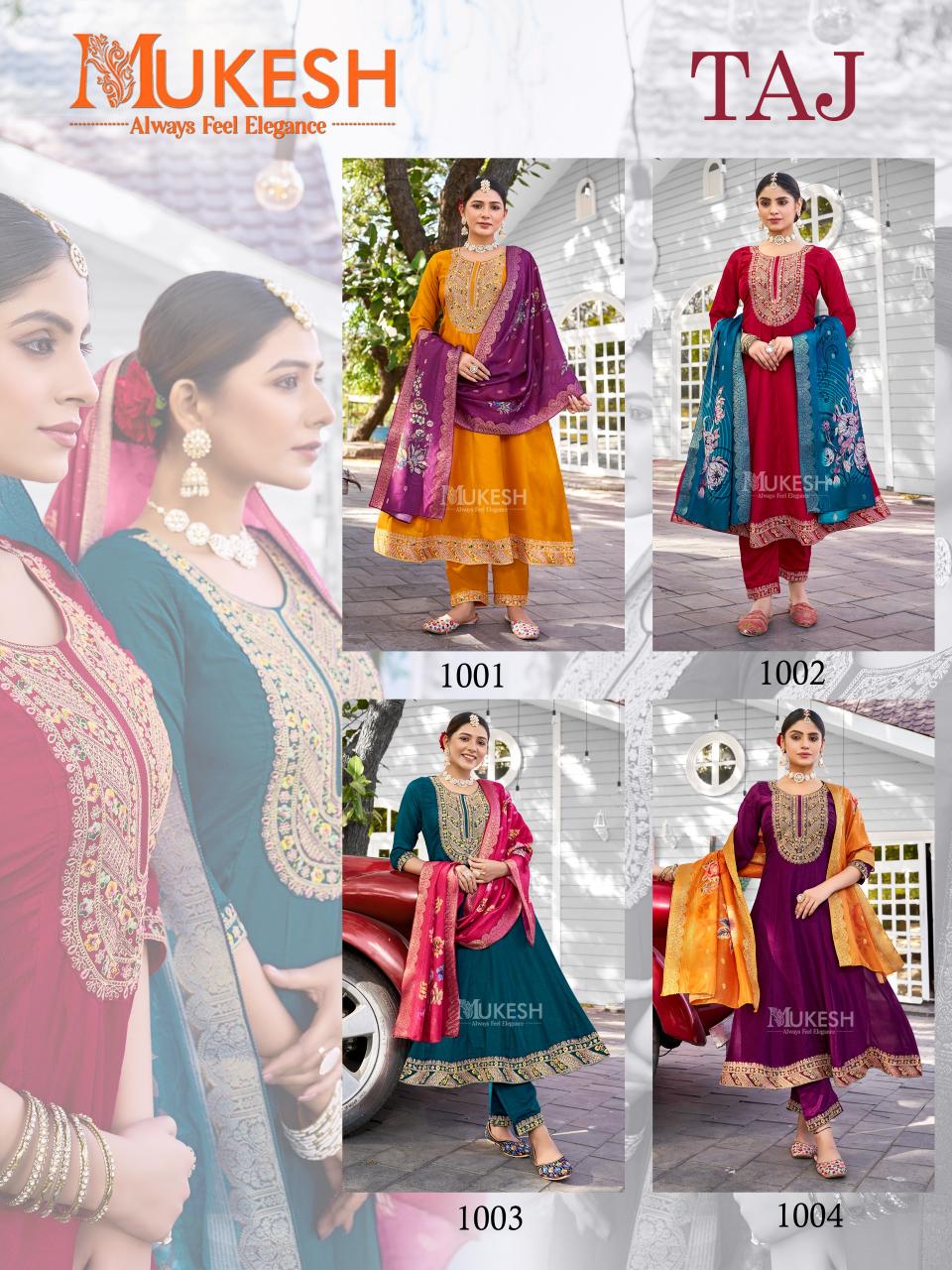 Mukesh Taj Anarkali kurtis online india