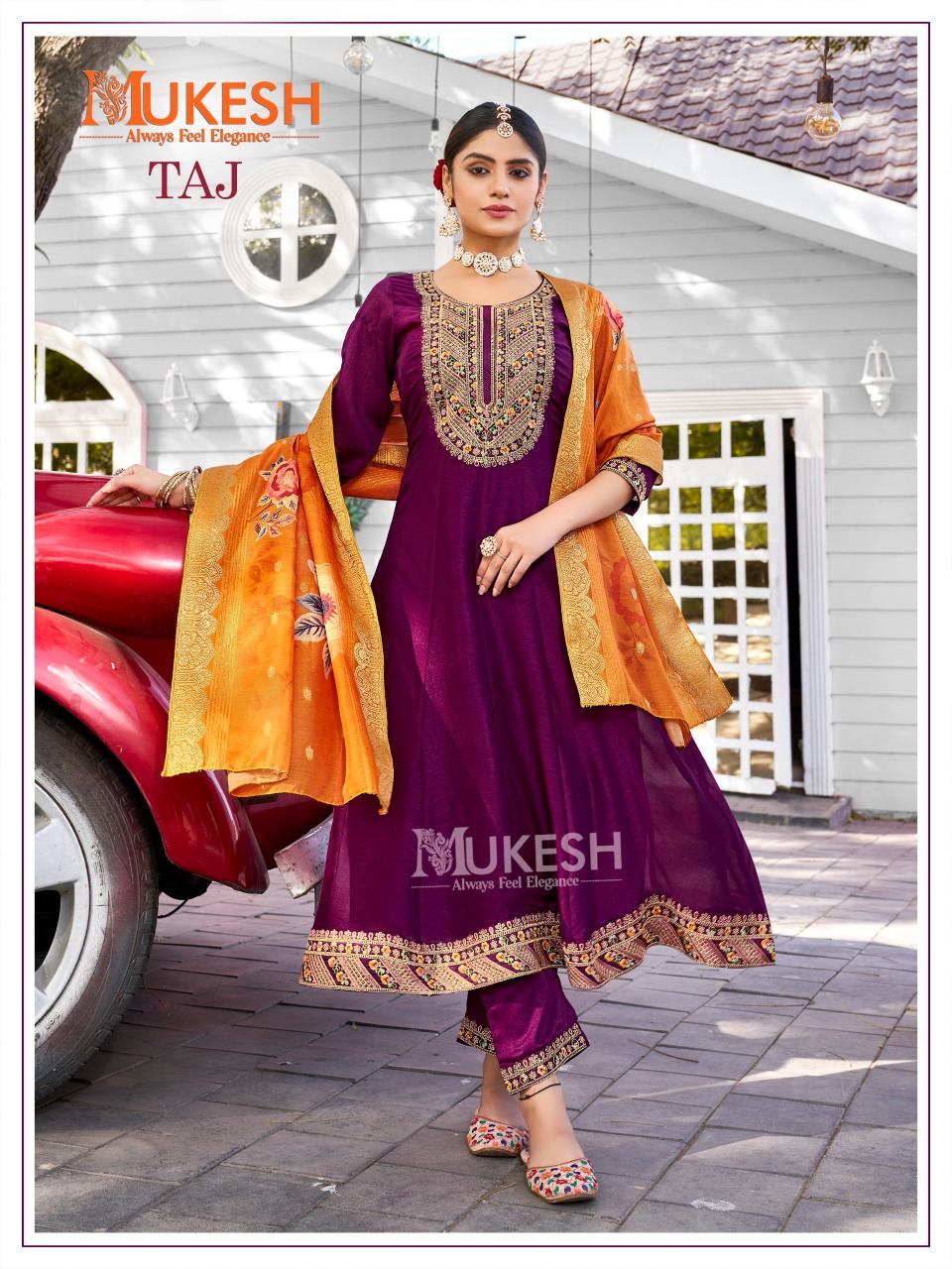 Mukesh Taj Anarkali kurtis online india