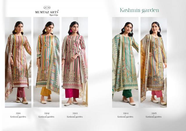 Mumtaz Arts Kashmiri Garden Cambric Cotton Digital Printed baalar dress material wholesale