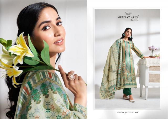 Mumtaz Arts Kashmiri Garden Cambric Cotton Digital Printed baalar dress material wholesale