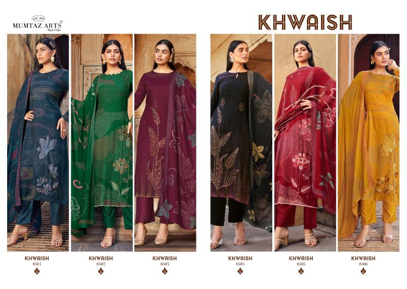 Mumtaz Arts Khwaish wholesale dealers of dress materials in mumbai