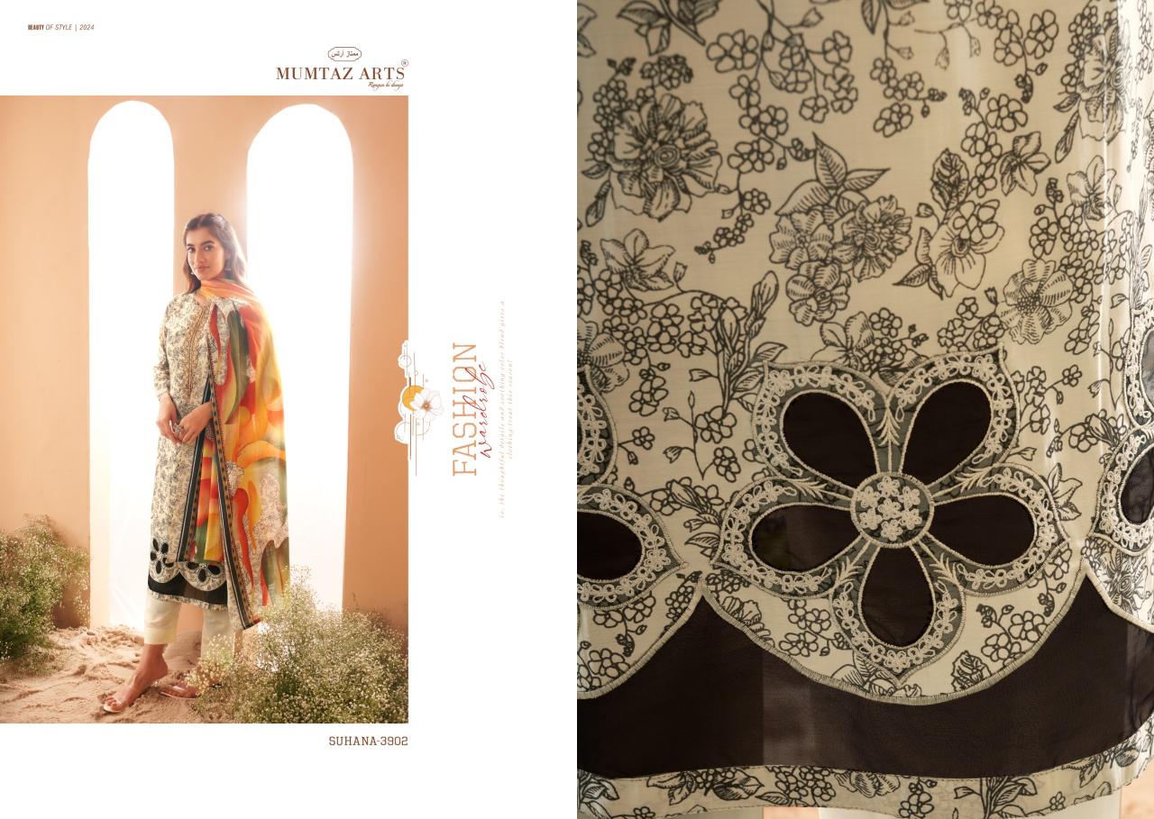 Mumtaz Arts Suhana Viscose Muslin Digital Printed wholesale banarasi dress materials