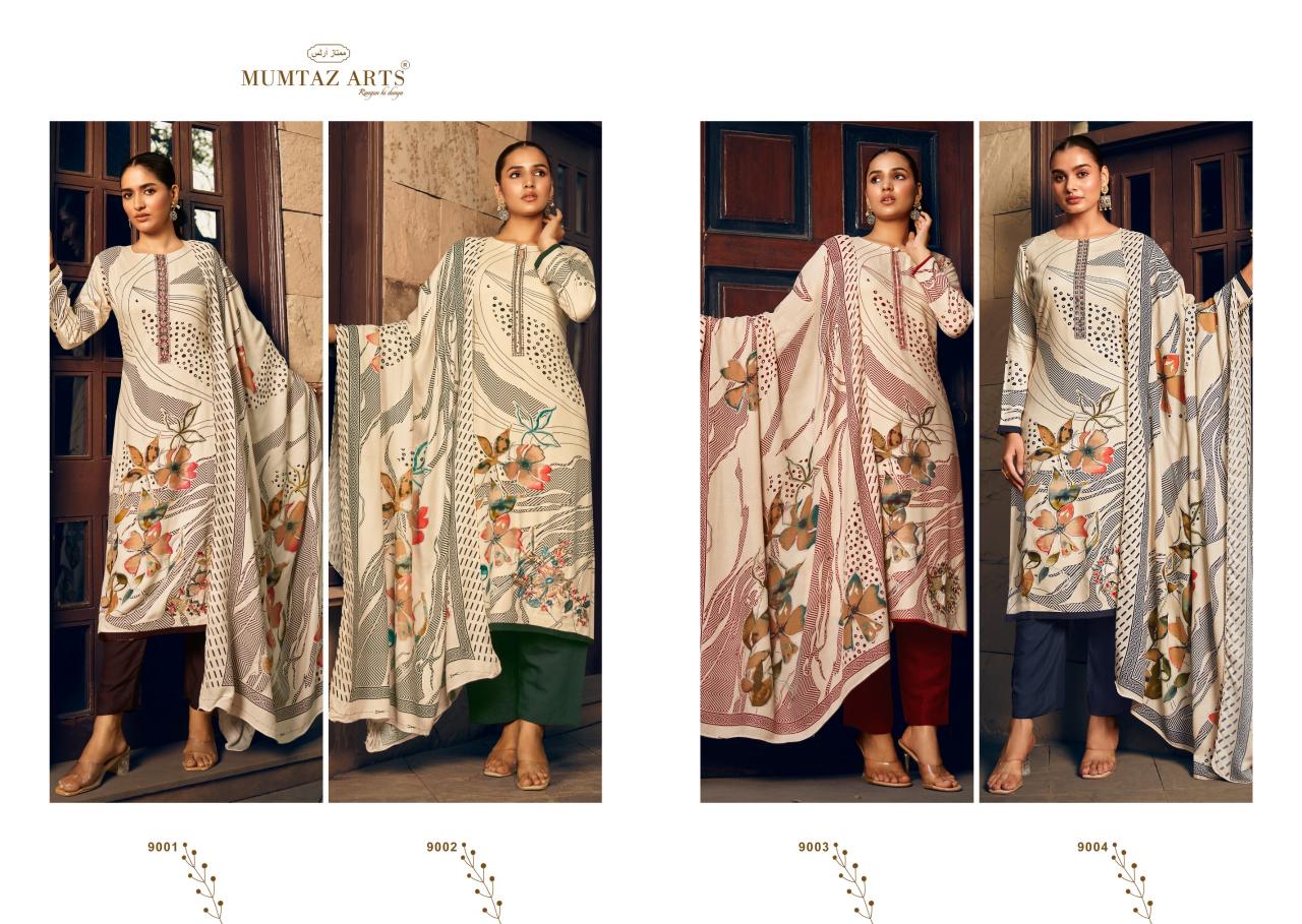 Mumtaz Arts Tannah Viscose Pashmina dress materials in wholesale rate