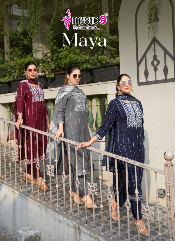 Mystic 9 Maya Vol 1 popular kurti brands in india