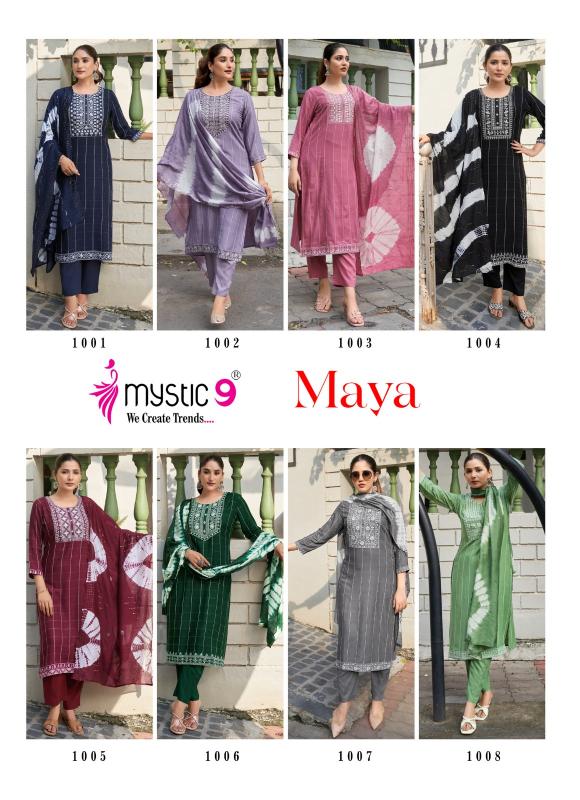 Mystic 9 Maya Vol 1 popular kurti brands in india