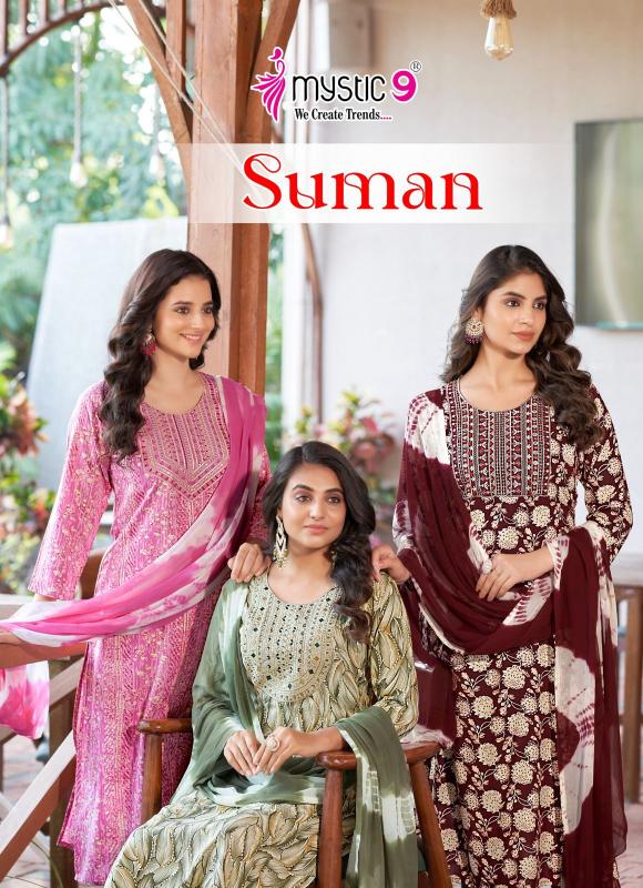 Mystic 9 Suman vol 2 pakistani kurtis online india