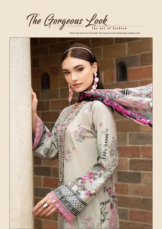 Nafisa Faiza Vol-09 – Karachi Dress Material - Wholesale Catalog