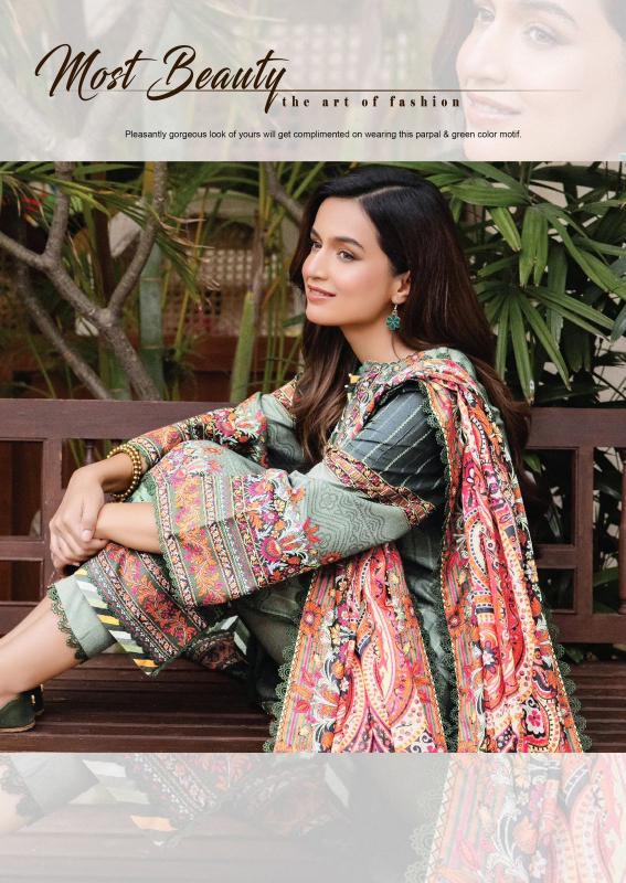 Nafisa Faiza Vol-09 – Karachi Dress Material - Wholesale Catalog