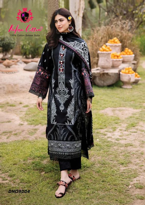 Nafisa Faiza Vol-09 – Karachi Dress Material - Wholesale Catalog