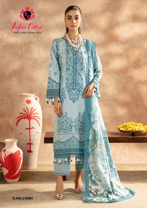 Nafisa Sahil Vol-14 – Karachi Dress Material - Wholeasale Catalog