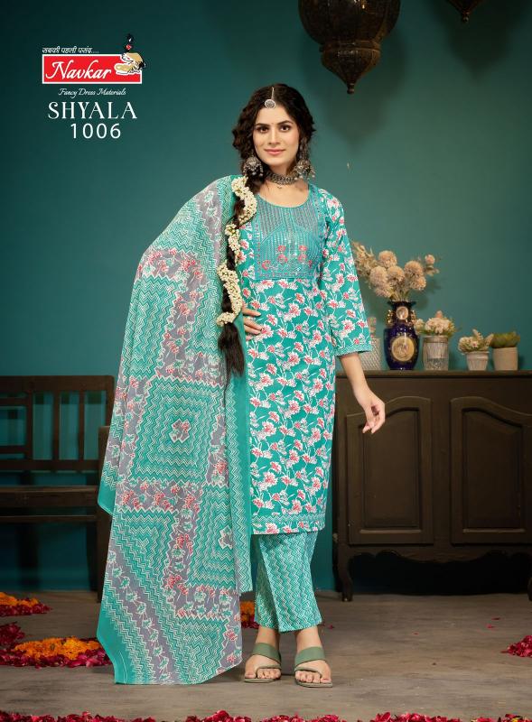 Navkar Shyala Vol 1 Malaysian Cotton kurtis online india