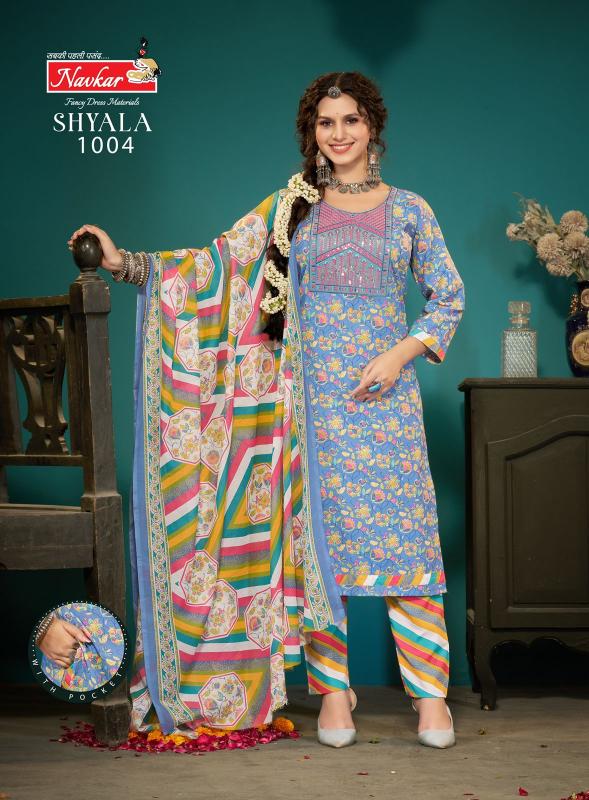 Navkar Shyala Vol 1 Malaysian Cotton kurtis online india