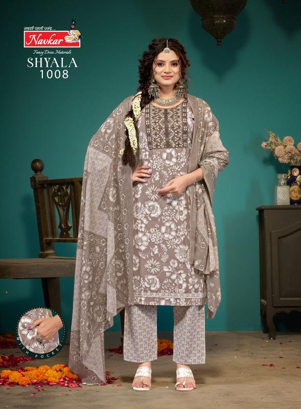 Navkar Shyala Vol 1 Malaysian Cotton kurtis online india