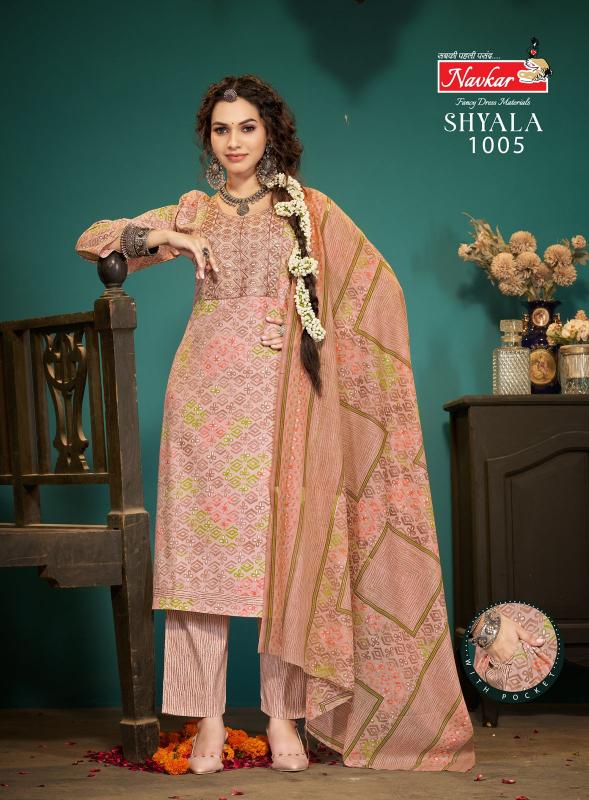 Navkar Shyala Vol 1 Malaysian Cotton kurtis online india