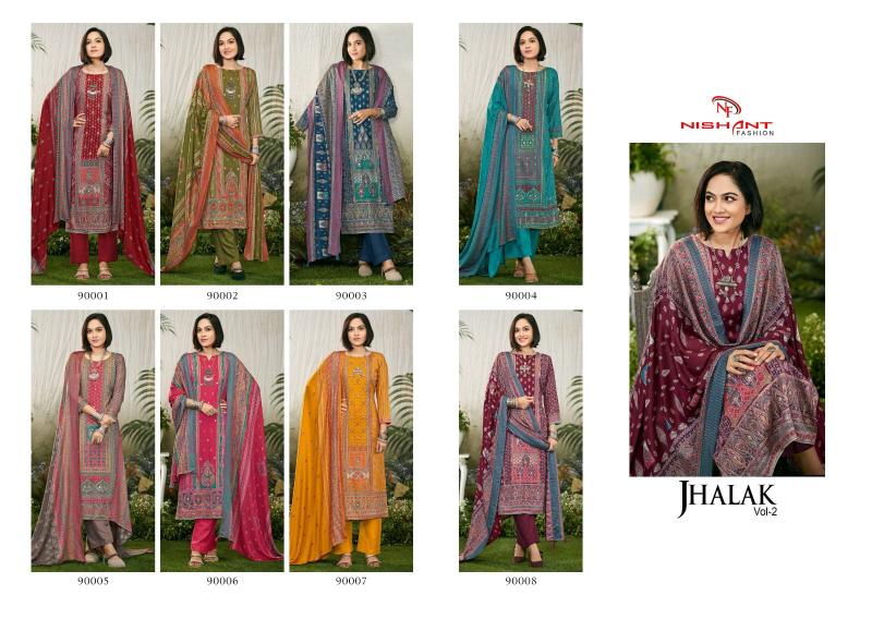 Nishant Jhalak Vol 2 surat dress material wholesale market online