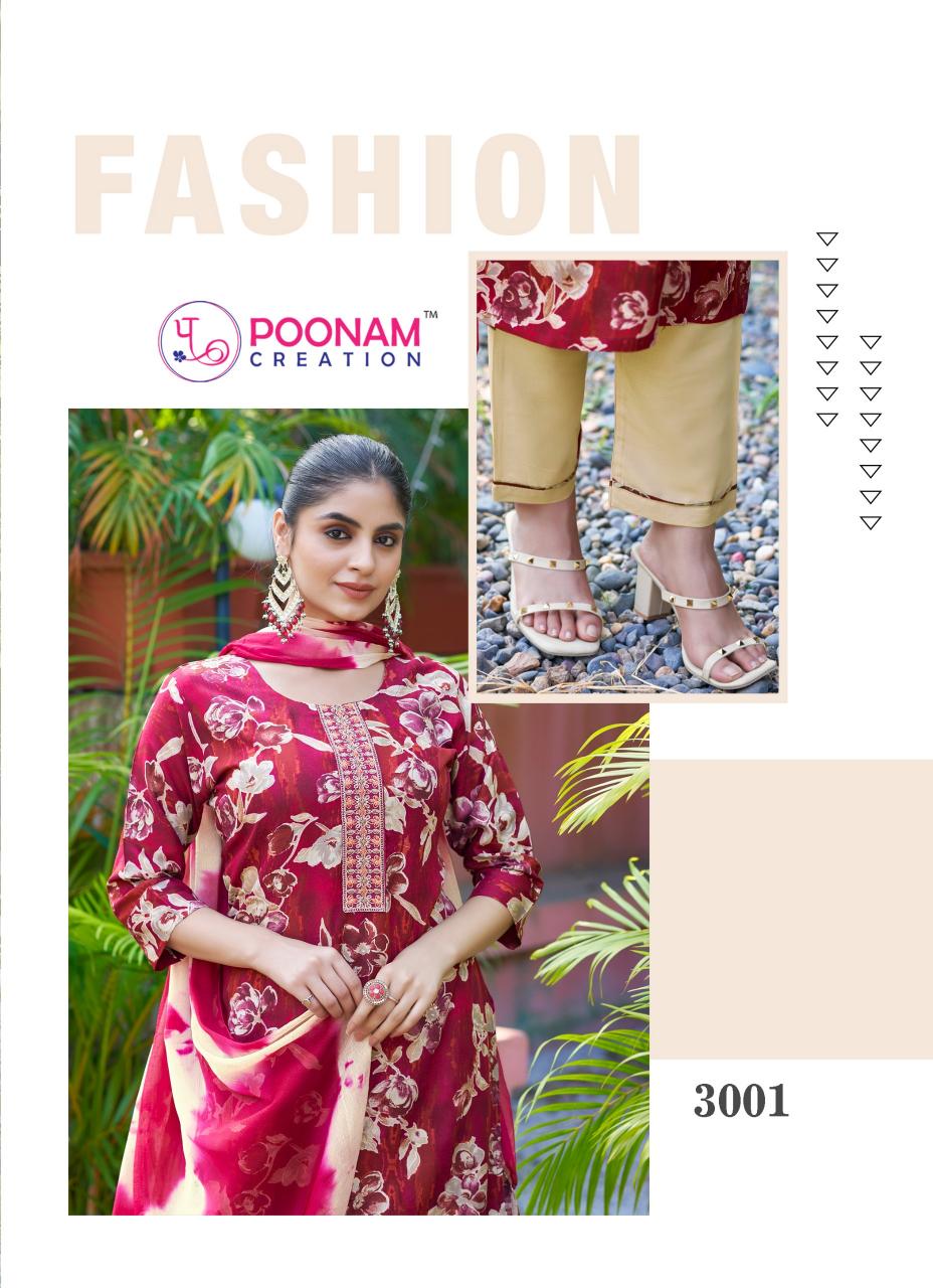 POONAM Apsara Vol 3 ethenic wear kurtis manufacturing india