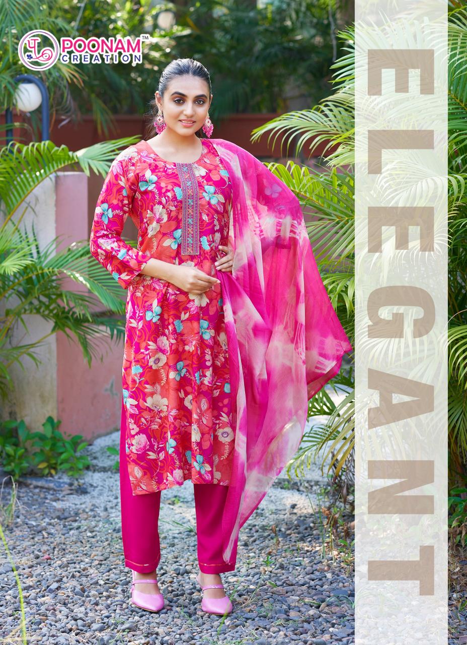 POONAM Apsara Vol 3 ethenic wear kurtis manufacturing india