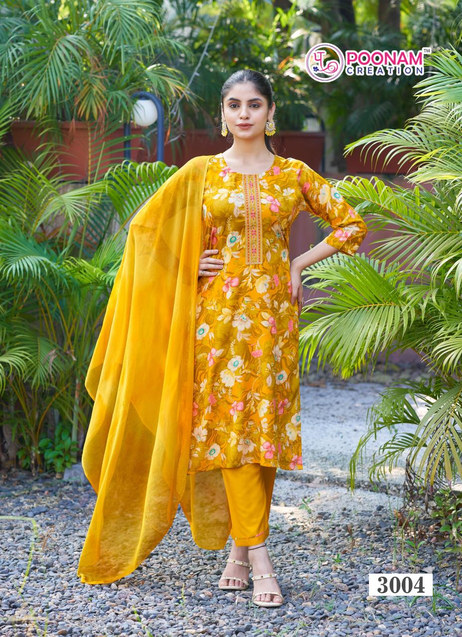 POONAM Apsara Vol 3 ethenic wear kurtis manufacturing india