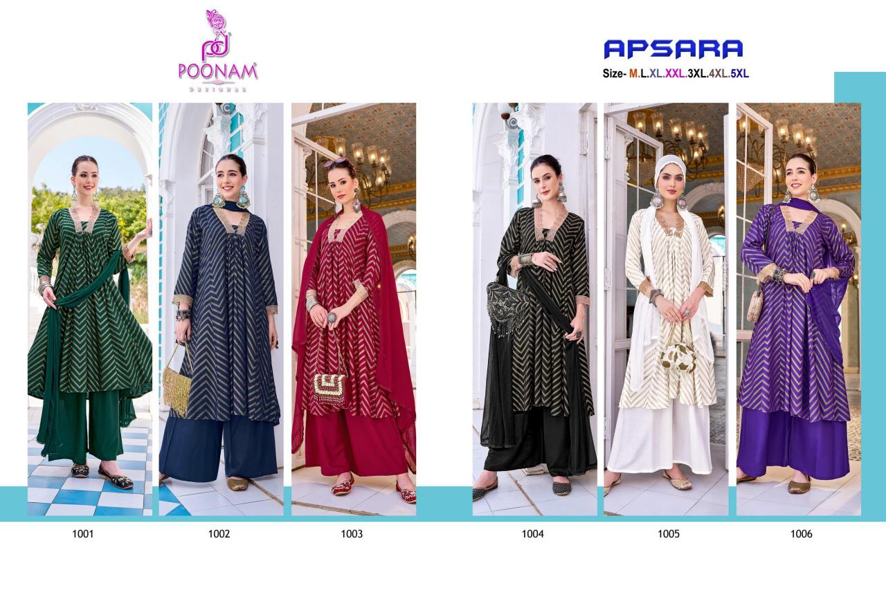 Poonam Designer Apsara lovely lady kurtis online india