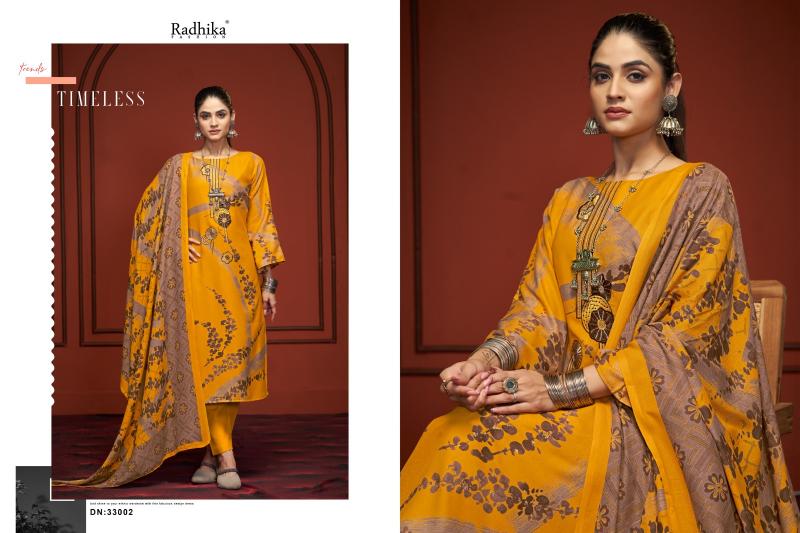 Radhika Azara Swara Cotton Viscose dress material wholesale jetpur gujarat