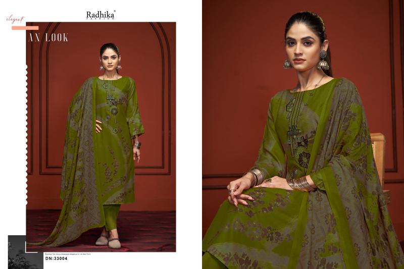 Radhika Azara Swara Cotton Viscose dress material wholesale jetpur gujarat