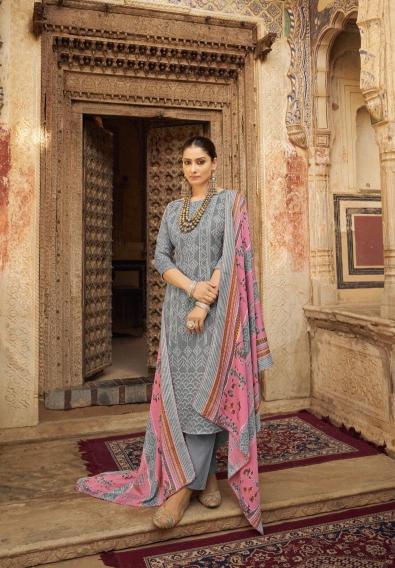 Radhika Sumyra Bandhej Pashmina dress material wholesale market in chennai