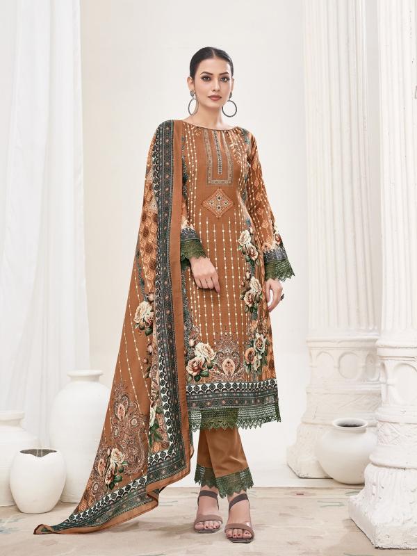 Rahi Rahabat Vol-01 – Karachi Dress Material - Wholesale Catalog