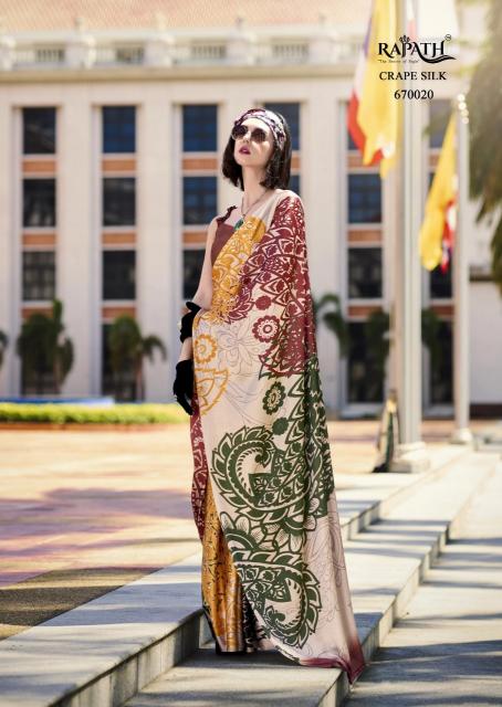 Rajpath Next Generation 670019 To 670024 Satin Silk styling saree in india