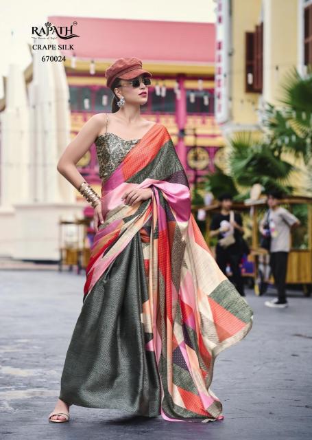 Rajpath Next Generation 670019 To 670024 Satin Silk styling saree in india