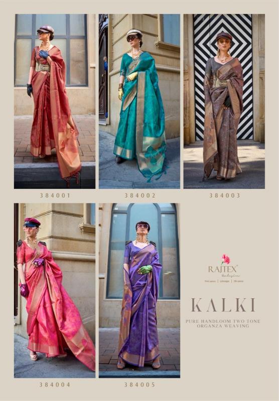 Rajtex Kalki Organza Weaving evolution of handloom sarees in india