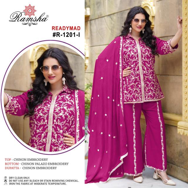 Ramsha R 1201 IJKL Ready Made pakistani suits wholesaler in india