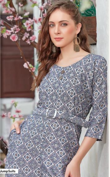 Rangmaya Joy suit Western Jum Suit Wholesale catalog