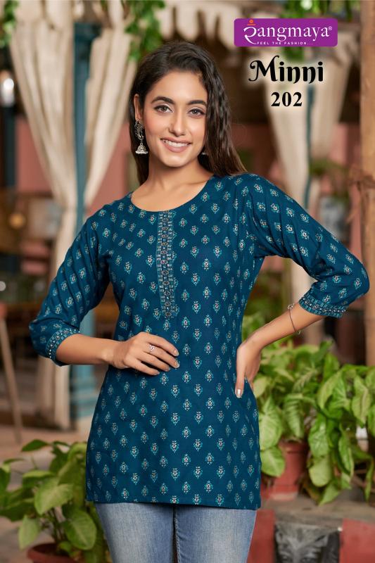 Rangmaya Minni Vol 2 online ladies kurti shopping in india