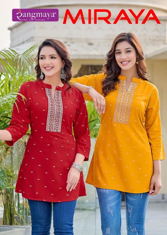 Rangmaya Miraya buy kurti fabric online india