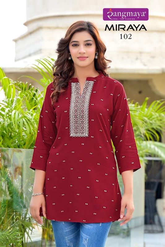 Rangmaya Miraya buy kurti fabric online india