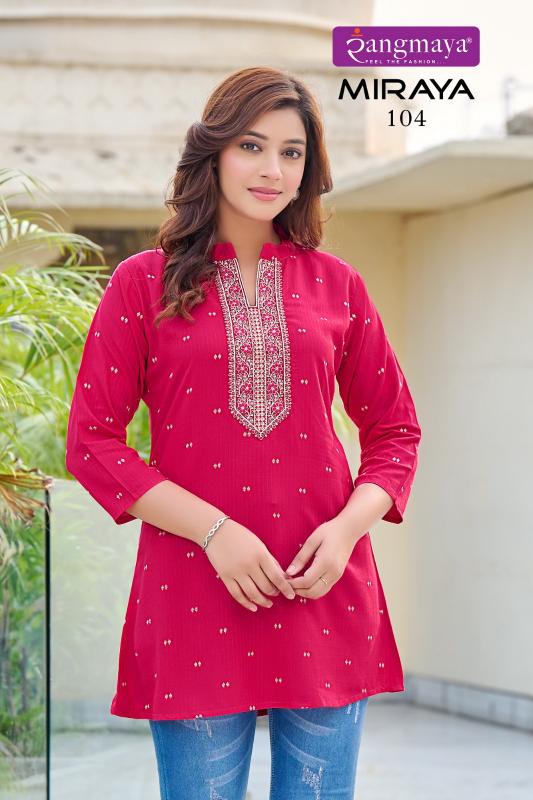 Rangmaya Miraya buy kurti fabric online india