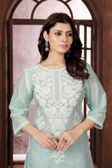  Rasili Nx Sui Dhaga Vol 2 chikankari kurti online india