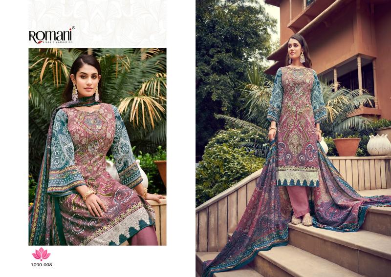 Romani Aarzu Vol 7 wholesale salonki dress material