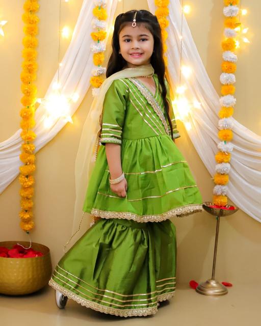 Sabella Gorgeous chanderi agarakha sharara kurti online india