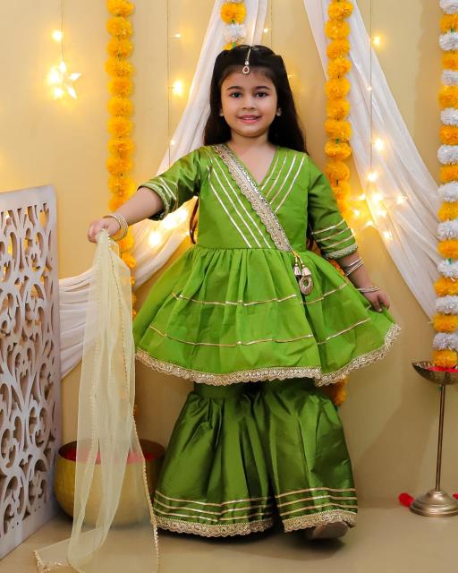 Sabella Gorgeous chanderi agarakha sharara kurti online india