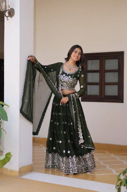 Sabella Luna Vol 1 Georgette Embroidered lehenga wholesaler in kolkata