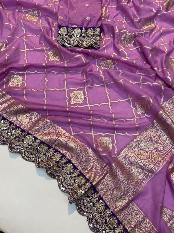 Sabella Pure Crepe Khadi Silk Vol 6 zari sarees online india