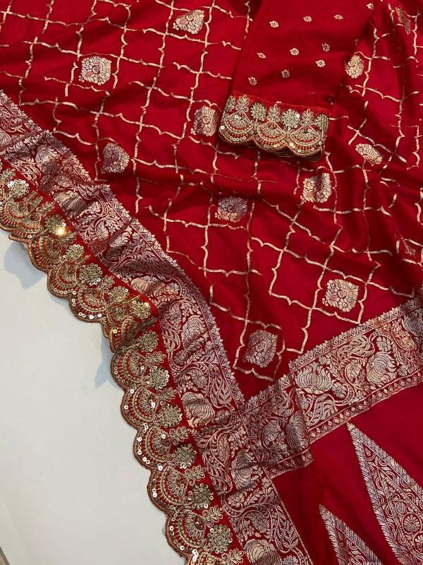 Sabella Pure Crepe Khadi Silk Vol 6 zari sarees online india