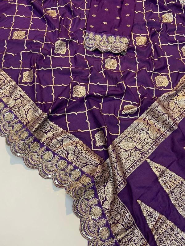 Sabella Pure Crepe Khadi Silk Vol 6 zari sarees online india