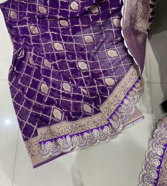 Sabella Pure Crepe Khadi Silk Vol 6 zari sarees online india