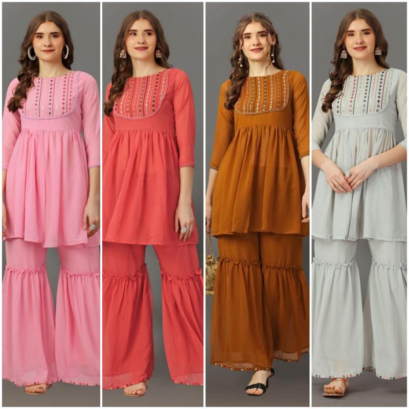 Sabella Shakun Vol 2 Fancy Georgette kurtis online india