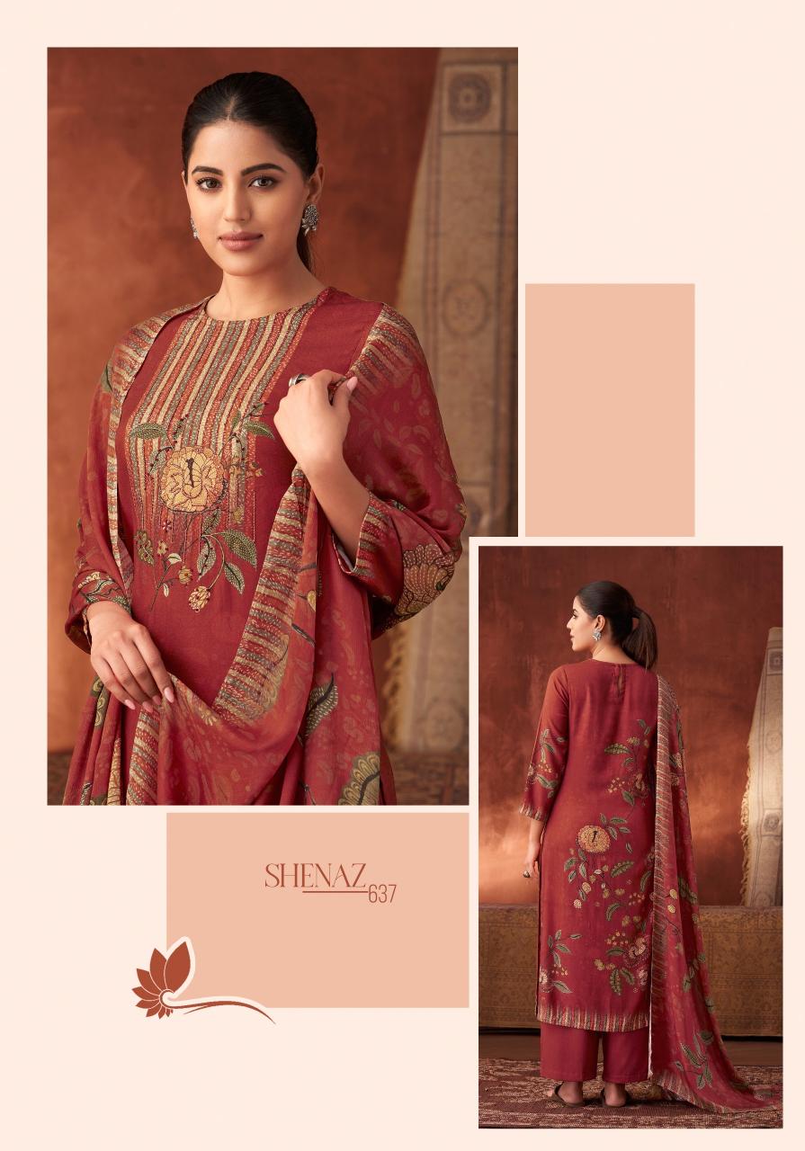 Sahiba Shenaz Unique Muslin Silk Digital Printed Salwar Kameez Wholesale Catalog