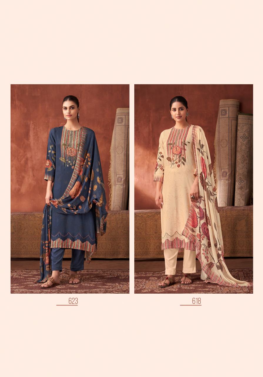 Sahiba Shenaz Unique Muslin Silk Digital Printed Salwar Kameez Wholesale Catalog