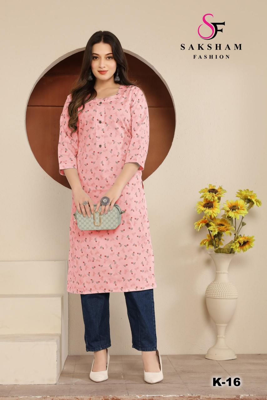 Saksham K 16 cotton kurti flipkart online india